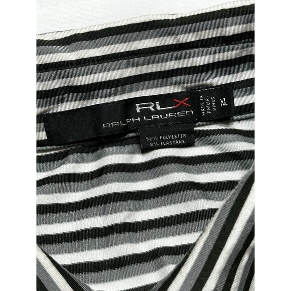 Crooked Stick RLX Polo Golf Shirt Men’s Size XL Striped Ralph Lauren *READ - Picture 7 of 11